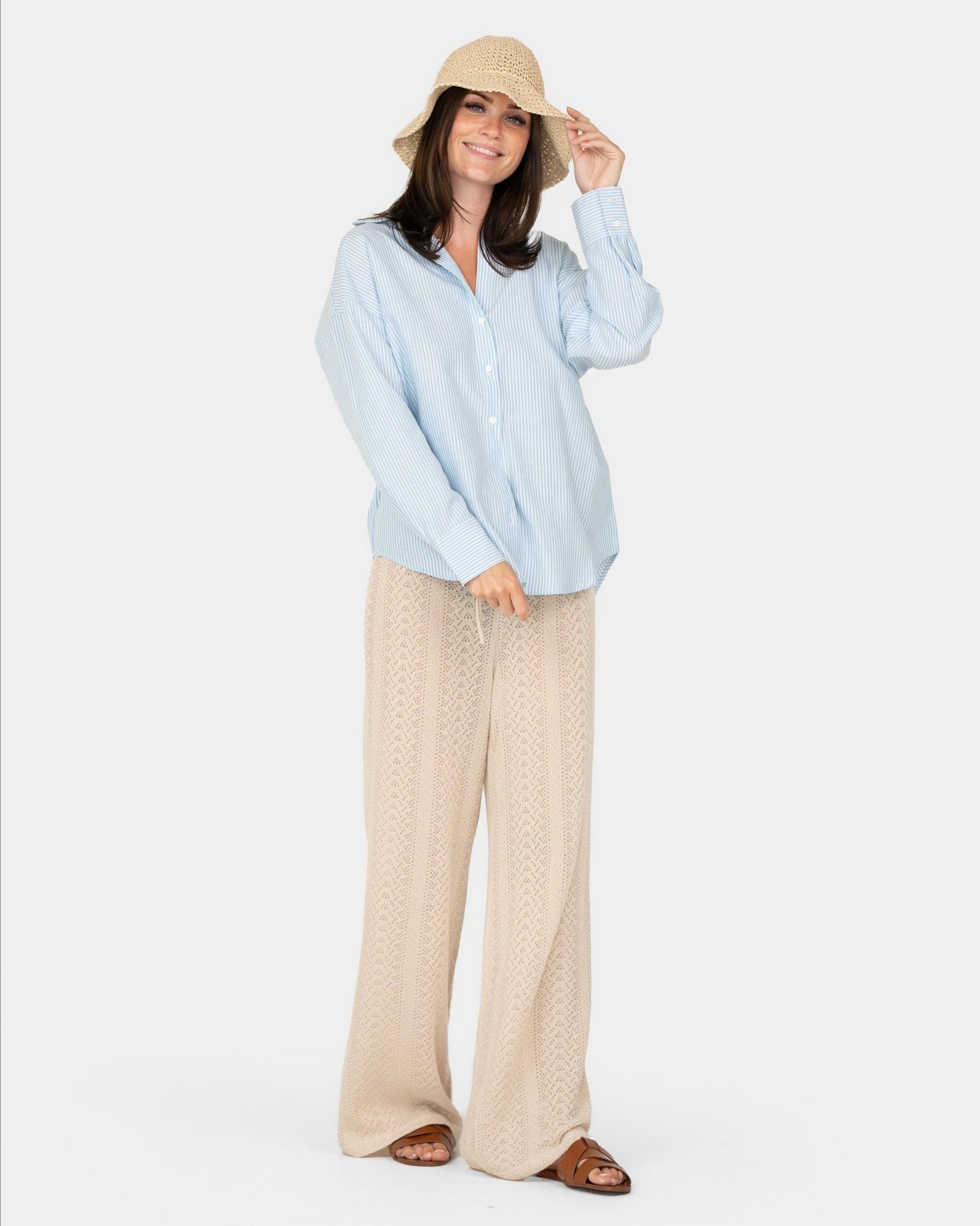 Knitted Pants Josefine x SC | Skagen - clothing.dk